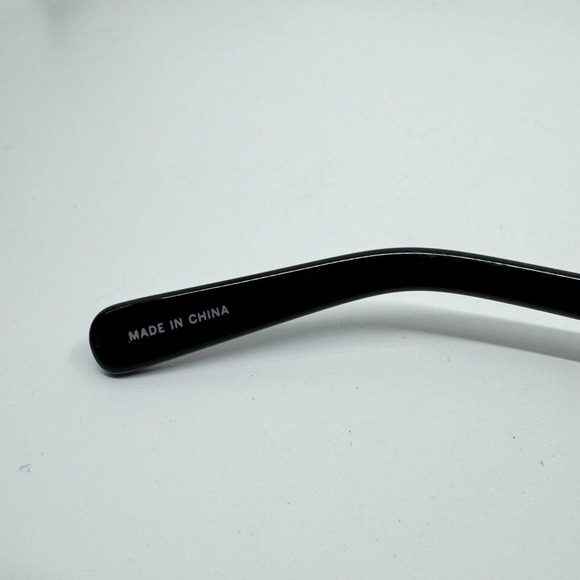 7 For All Mankind Model 7906 50-19-140 Eyeglasses Frame Black Round H9703 - Picture 6 of 8